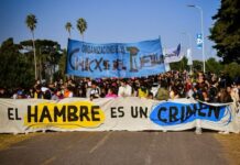 La Repu fue protagonista de la Marcha contra el Hambre