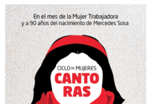 Morón homenajea a las mujeres con el ciclo Cantoras inspirado en Mercedes Sosa
