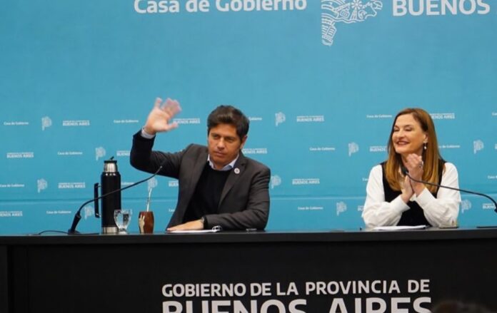 Kicillof con Estela otra