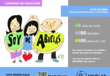 Sumáte como donante a la campaña Soy de Abuelas a 48 años de su creación
