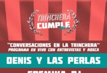 TRINCHERA está de cumpleaños y lo festeja a lo grande