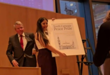 La abogada Galia Kademian fue distinguida con el Premio Carnegie de la Paz Juvenil 2025