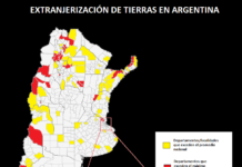 Casi 5 % de nuestras tierras están en manos de extranjeros, sobre todo estadounidenses
