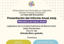 Se conocerán los datos anuales del 2025 sobre femicidios