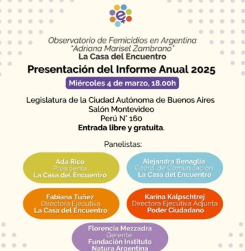 Se conocerán los datos anuales del 2025 sobre femicidios