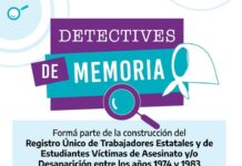 Convocan a estudiantes, trabajadores y docentes a participar de un Registro de personas desaparecidas
