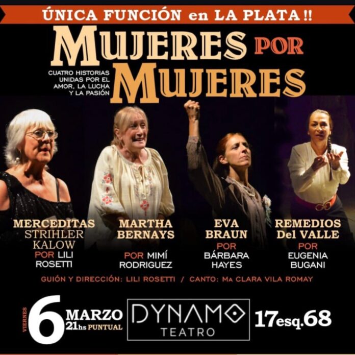 mujeres por mujeres dynamola plata 6 de marzo