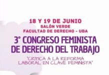 En defensa de las trabajadoras: la Facultad de Derecho de la UBA es sede del 3° Congreso Feminista de Derecho del Trabajo