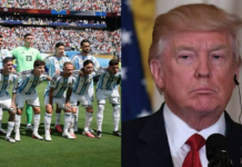 Los futbolistas que plantaron en el saludo a Donald Trump en el mundial