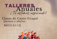 Voces que se encuentran: La Salamanca abre sus talleres anuales de canto en La Plata