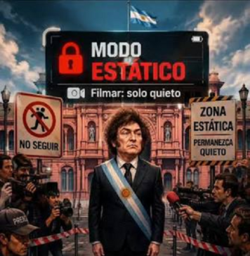 La «libertad» entre rejas: El Gobierno de Milei impone un cepo a la prensa y militariza la Casa Rosada por pura paranoia