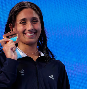 Bronce en los Pan Pacific para Agostina Hein y rompió el Récord Sudamericano