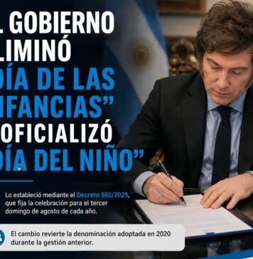 La gran prioridad nacional de Milei: salvar al «Día del Niño» del lenguaje inclusivo mientras se hunden las infancias reales