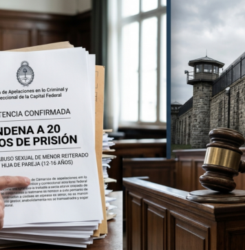 A pesar de la retractación de la víctima, confirman la pena máxima de 20 años de prisión para un abusador en Capital Federal