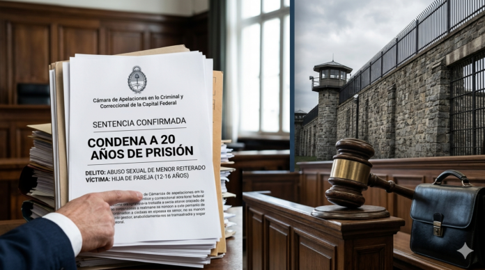 condena a 20 años