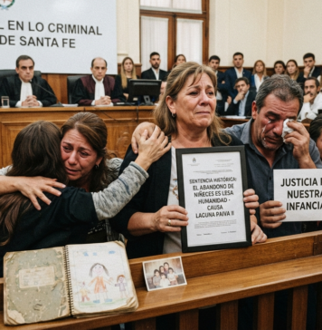 Fallo histórico en Santa Fe: por primera vez la Justicia condena el abandono de infancias como delito de lesa humanidad