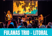 Música, río y despedida: Fulanas Trío presenta la última función de «Litoral» en Berisso