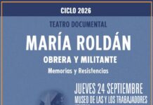 Teatro Documental en La Plata: la historia de María Roldán, la primera delegada gremial de Latinoamérica, llega al Museo «Evita»