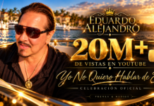 Eduardo Alejandro llega a Argentina tras superar los 20 millones de vistas en YouTube con su hit «Yo No Quiero Hablar de Esto»