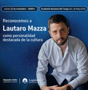 Lautaro Mazza será declarado Personalidad Destacada de la Cultura: un reconocimiento a la voz dorada del tango contemporáneo