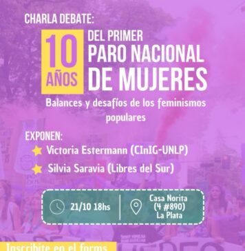A una década del grito que paró el país: convocan a un conversatorio para debatir los feminismos en la era Milei