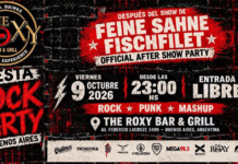 Juli Giroldi lidera la cabina de la «Fiesta Rock Party» en The Roxy junto al alemán JayJay